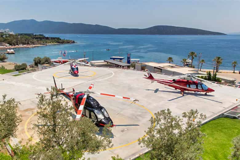 BODRUM-HELİKOPTER-KİRALAMA