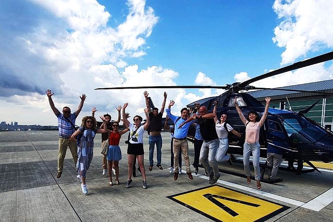 helikopter grup turlari