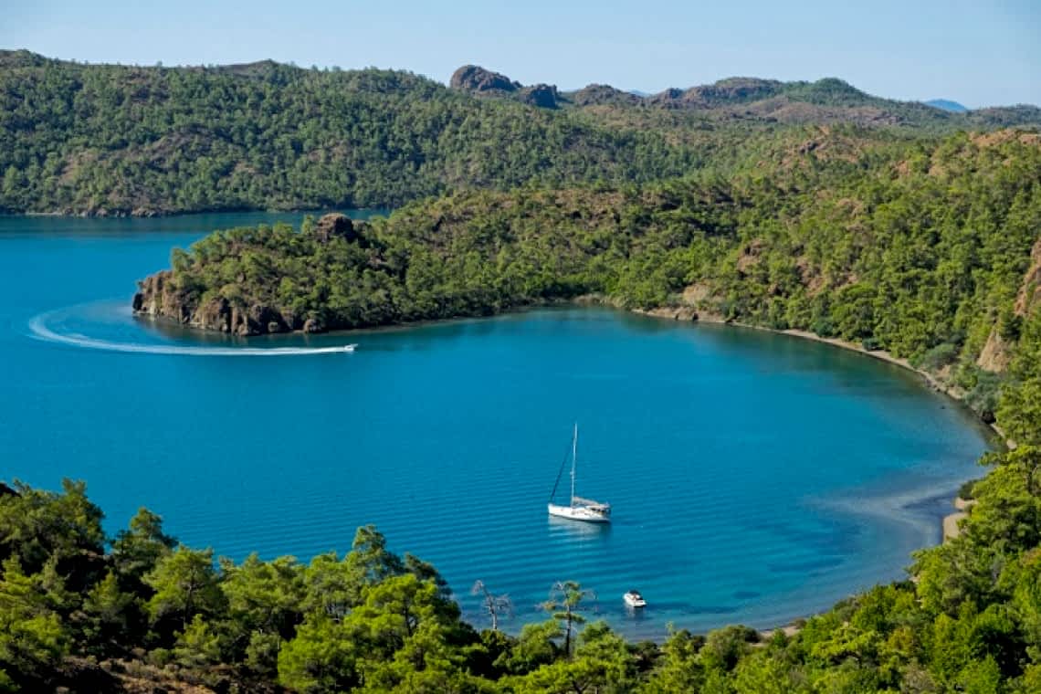 A,Nice,Bay,Near,Hisarönü,Marmaris,Mu?la